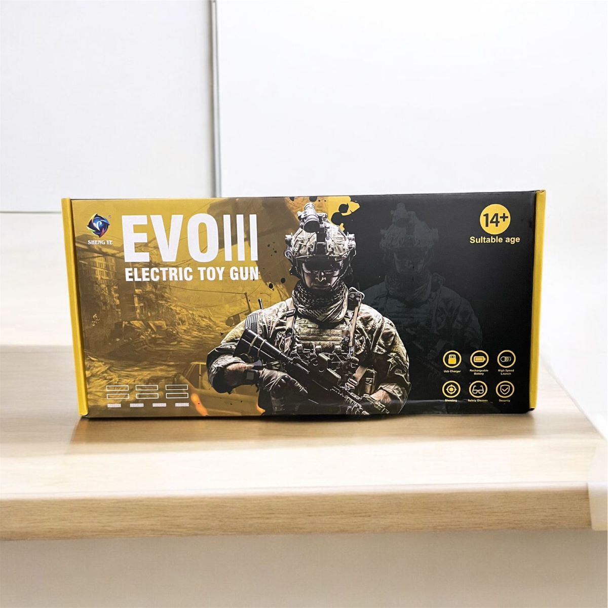 Rifle Pistola Hidrogel Eléctrica Evo III