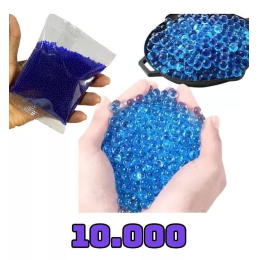 Bolas de Hidrogel 6-8mm 10,000 Unidades