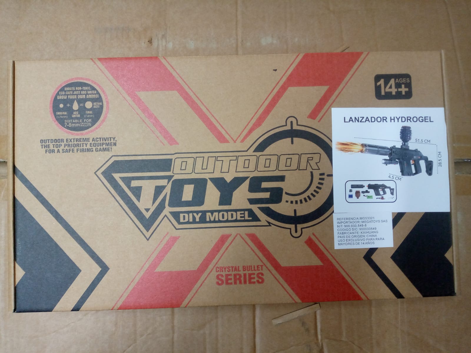 Pistola Hidrogel Eléctrica Vector