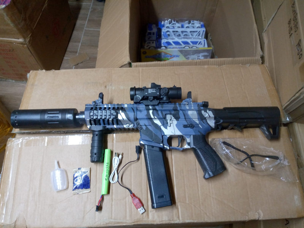 Pistola Hidrogel M416 Versión Compacta