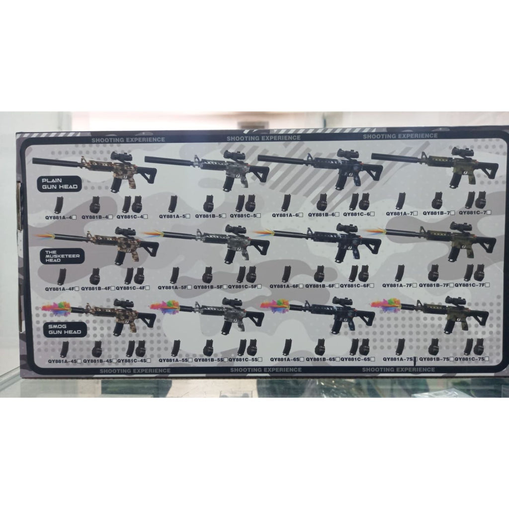 Rifle Pistola Hidrogel  M4A1 Recargable