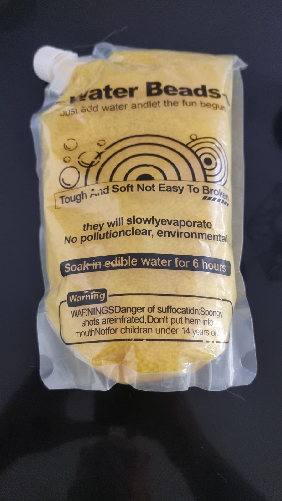 orbis o bolas de hidrogel 1 kilo